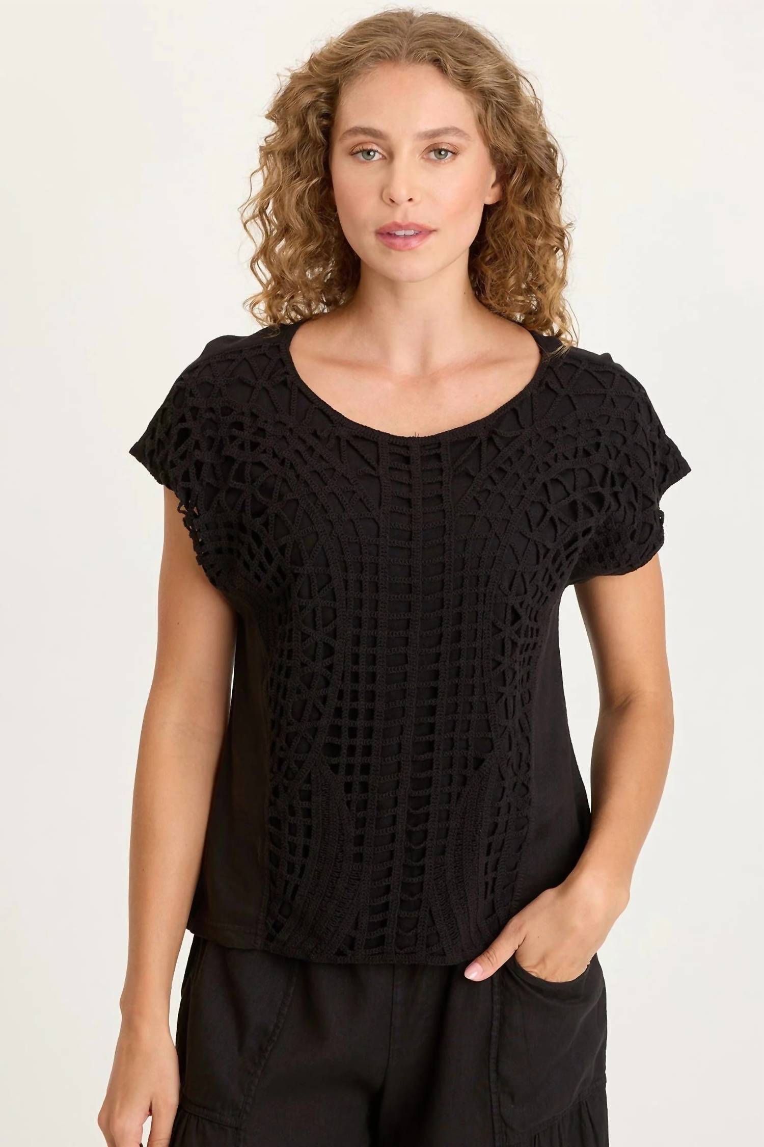Xcvi - Nashir Crochet Top