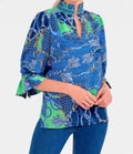 Gretchen Scott - DITTO RUFFLENECK TOP
