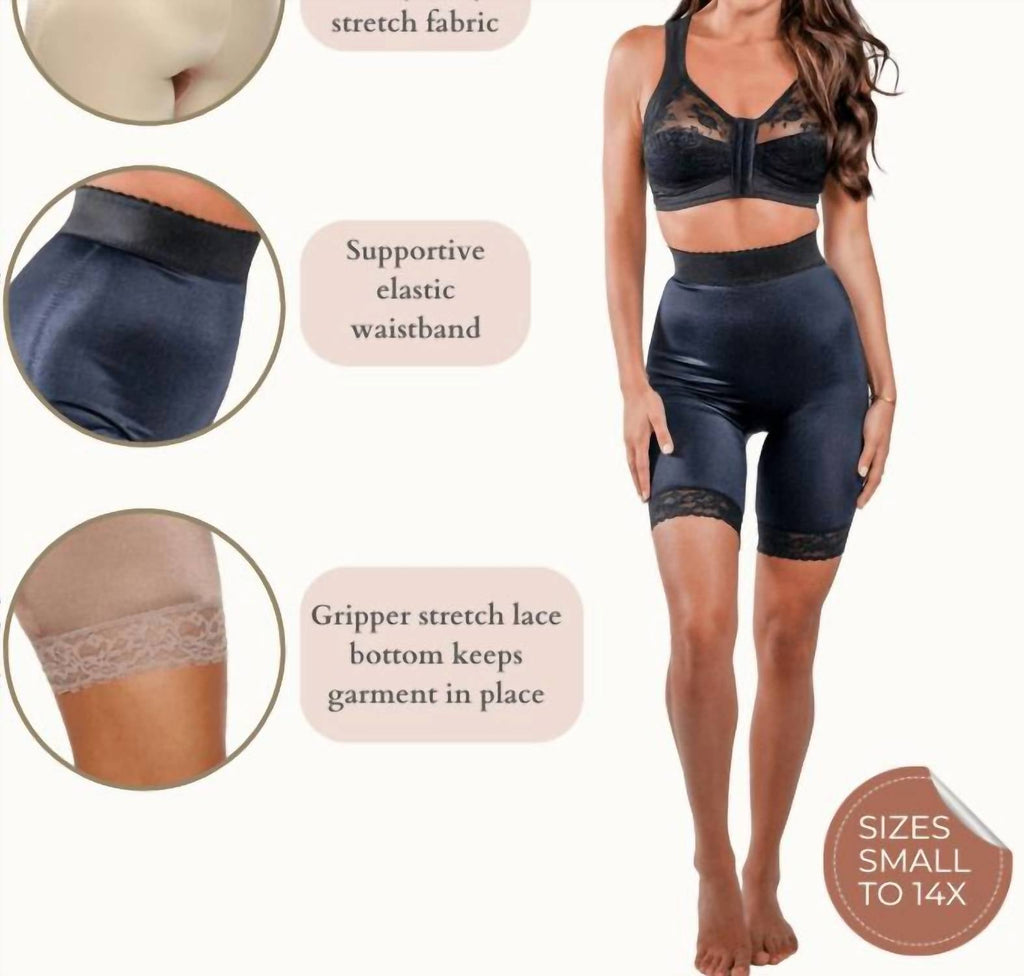 Rago - Shapewear High-waist Long Leg Pantie Girdle