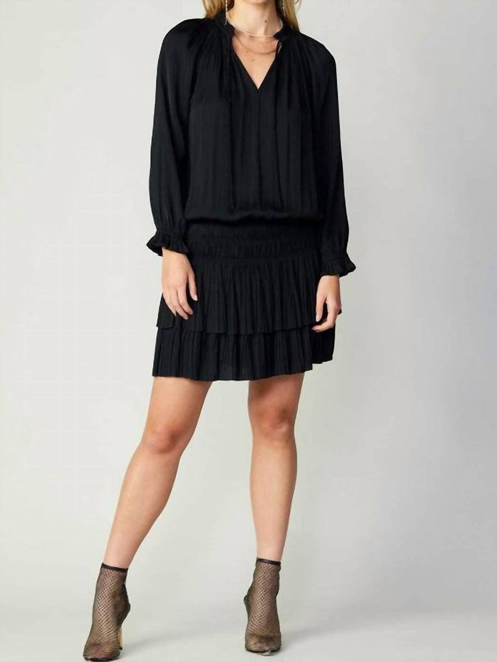 Current Air - Shira Pleated Mini Dress