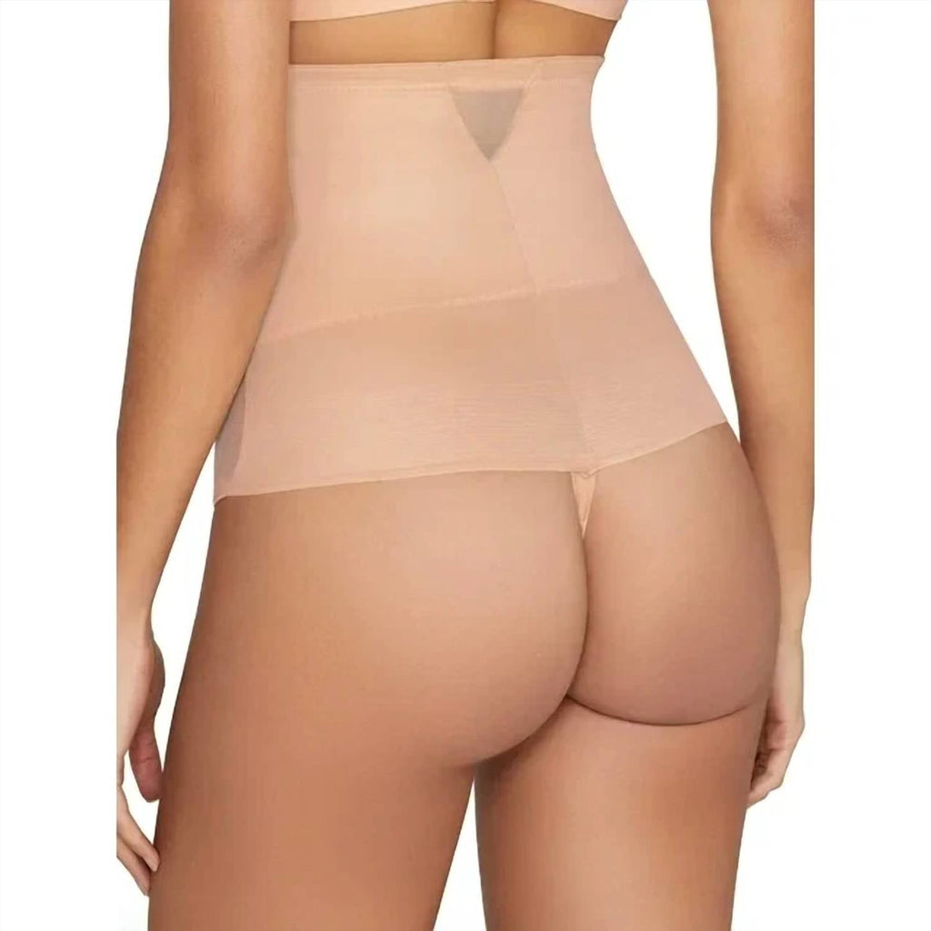 Miraclesuit - Sexy Sheer Shaping Extra Firm Control High Waist Thong Shapewear