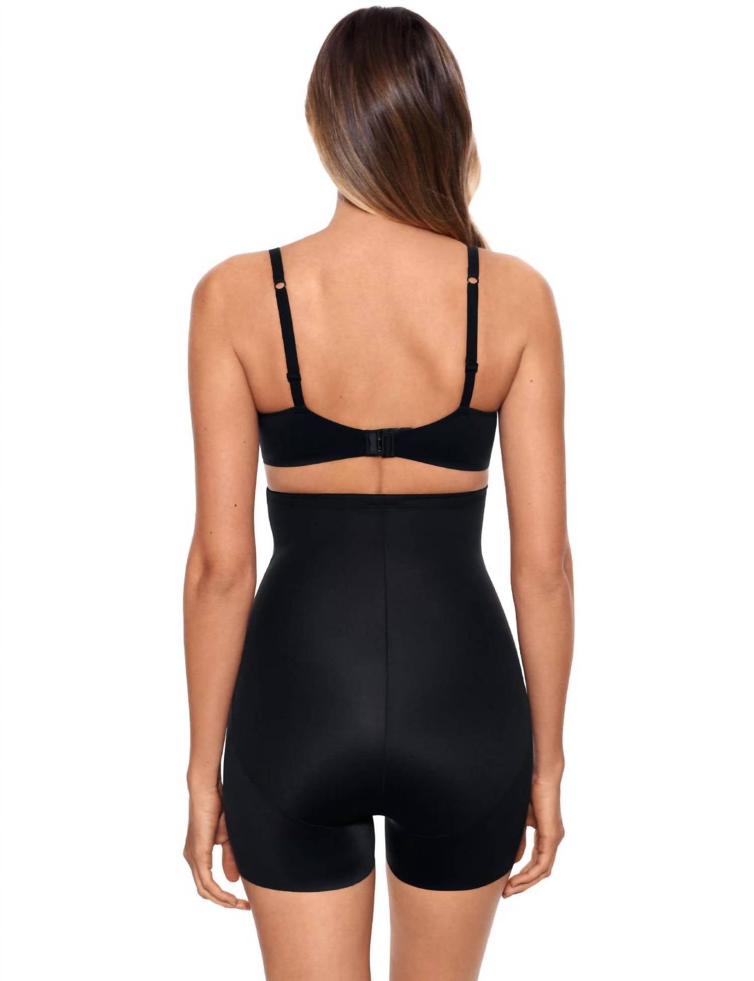 Miraclesuit - Instant Tummy Tuck Hi-waist Thigh Slimmer Shapewear