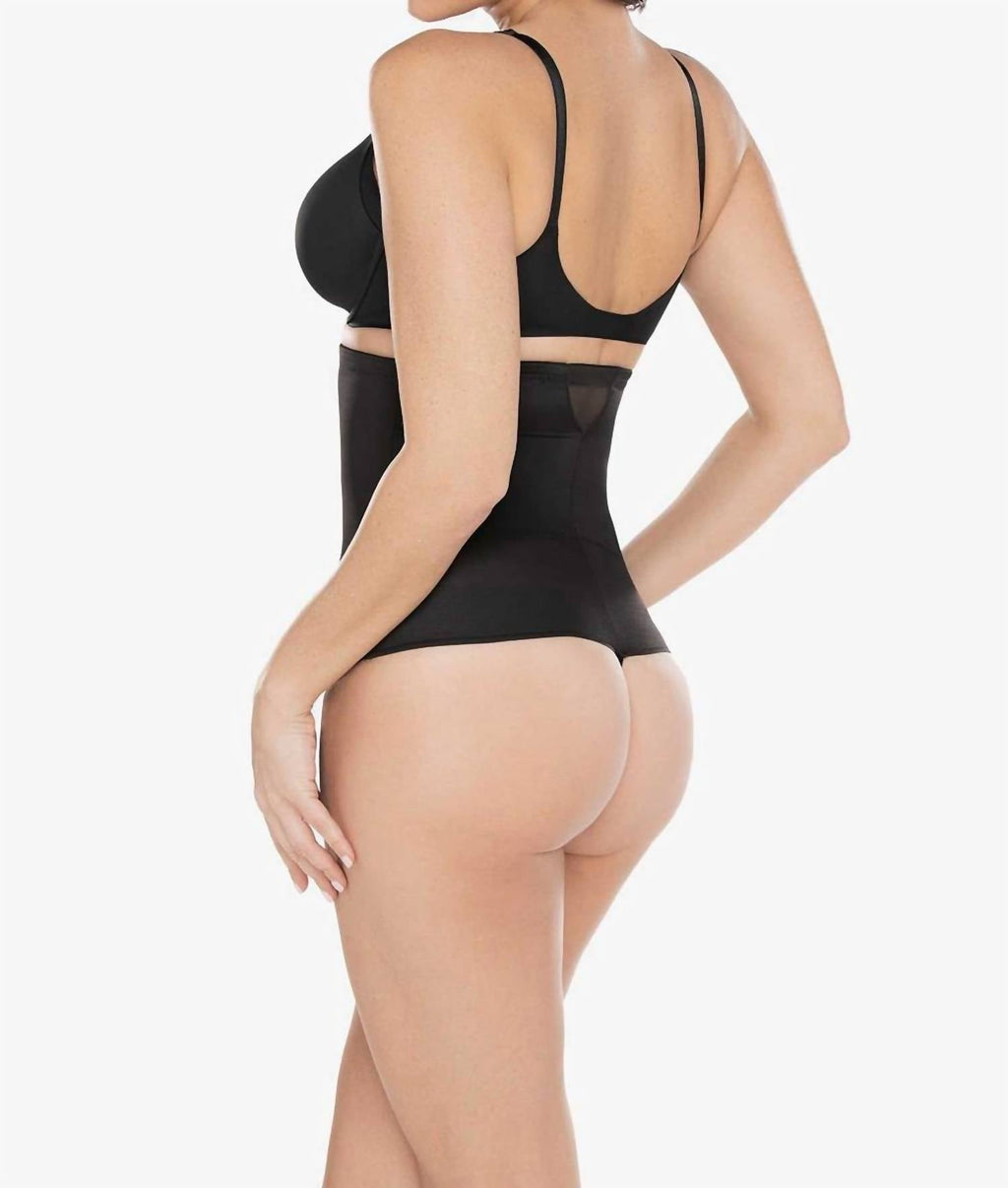 Miraclesuit - Sexy Sheer Shaping Extra Firm Control High Waist Thong
