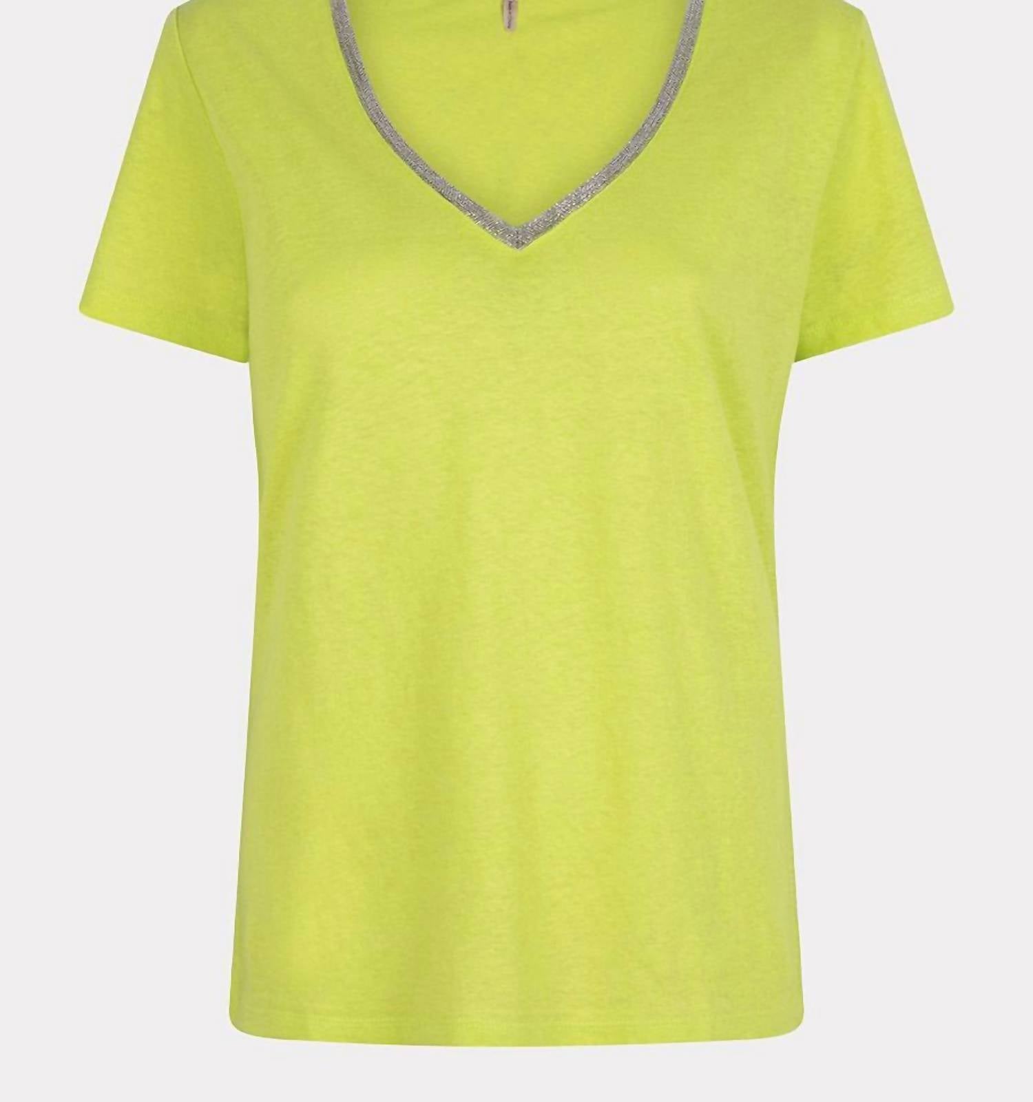 Esqualo - Lidy Fancy Neckline T-shirt