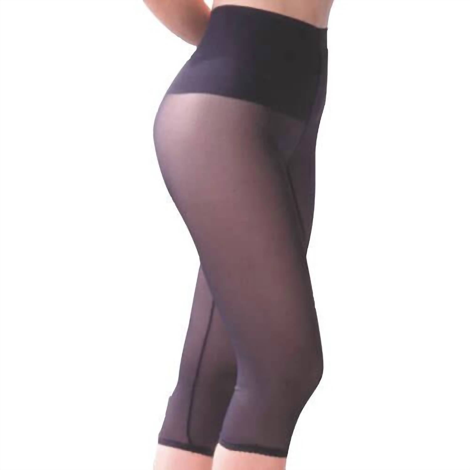 Rago - Women's Power Lites Shaping Wide Band Capri Pant Liner