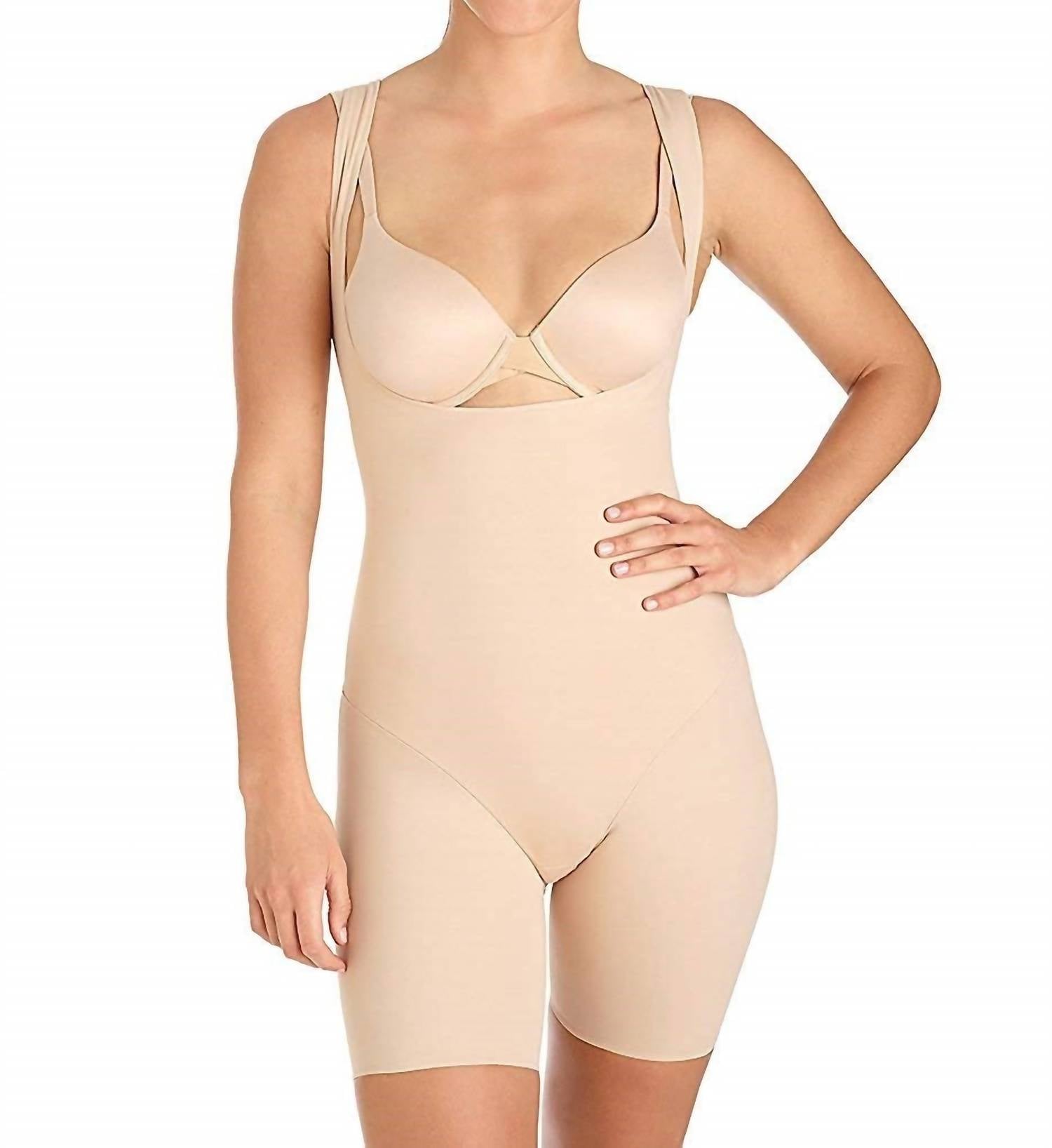 Tc Fine Intimates - Comfort Wyob Thigh Slimmer Shapewear With Back Magic