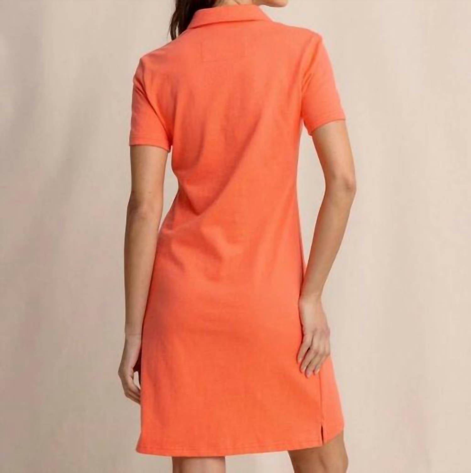 Southern Tide - Demi Solid Short Sleeve Polo Dress