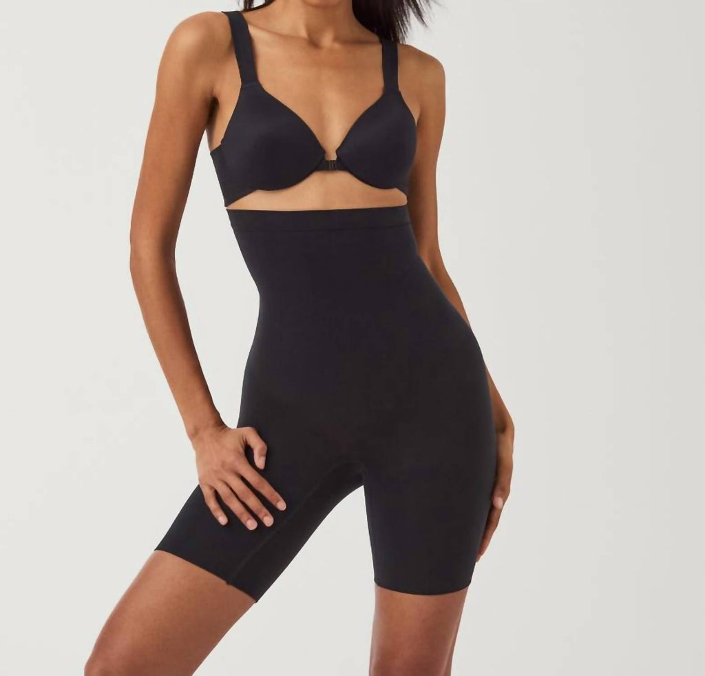 Spanx - Seamless Power High-waisted Mid-thigh Short
