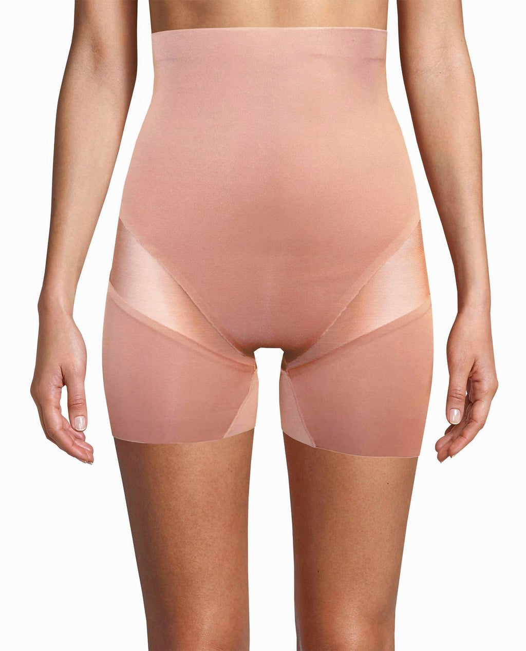 Nicole Miller - 2-Pack Scuba High Waisted Shaping Shorts