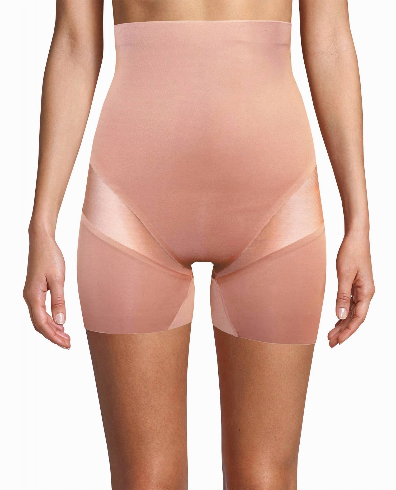 Nicole Miller - 2-Pack Scuba High Waisted Shaping Shorts