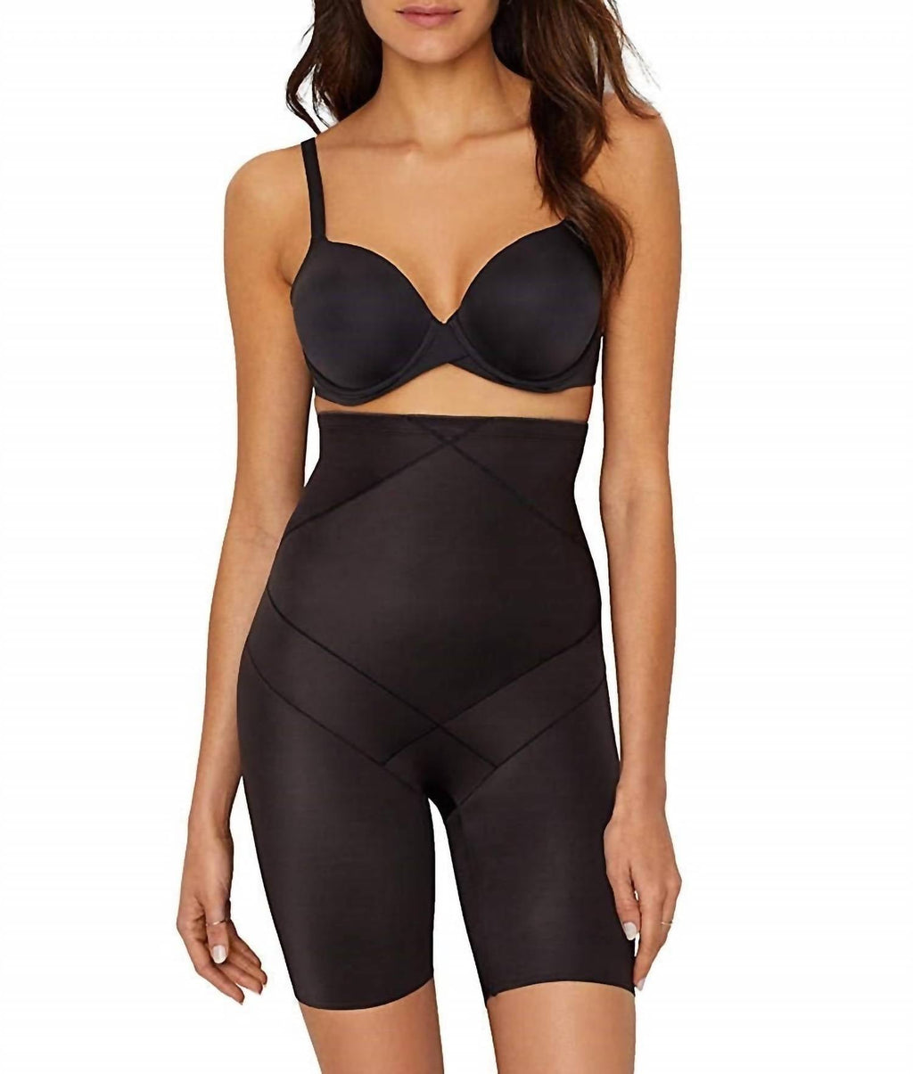 Miraclesuit - Instant Tummy Tuck Hi-waist Thigh Slimmer Shapewear