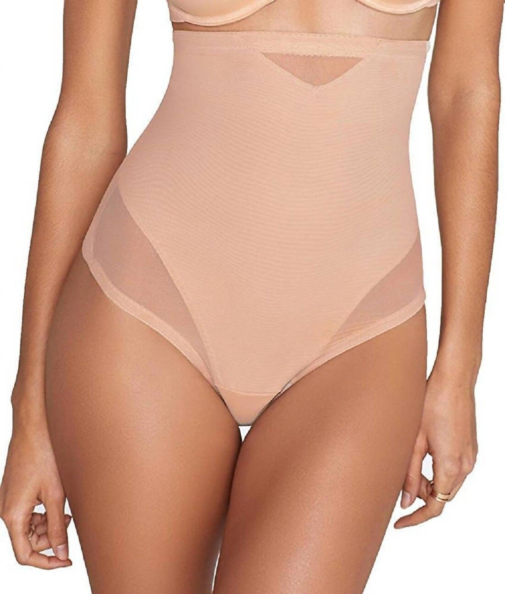 Miraclesuit - Sexy Sheer Shaping Extra Firm Control High Waist Thong Shapewear