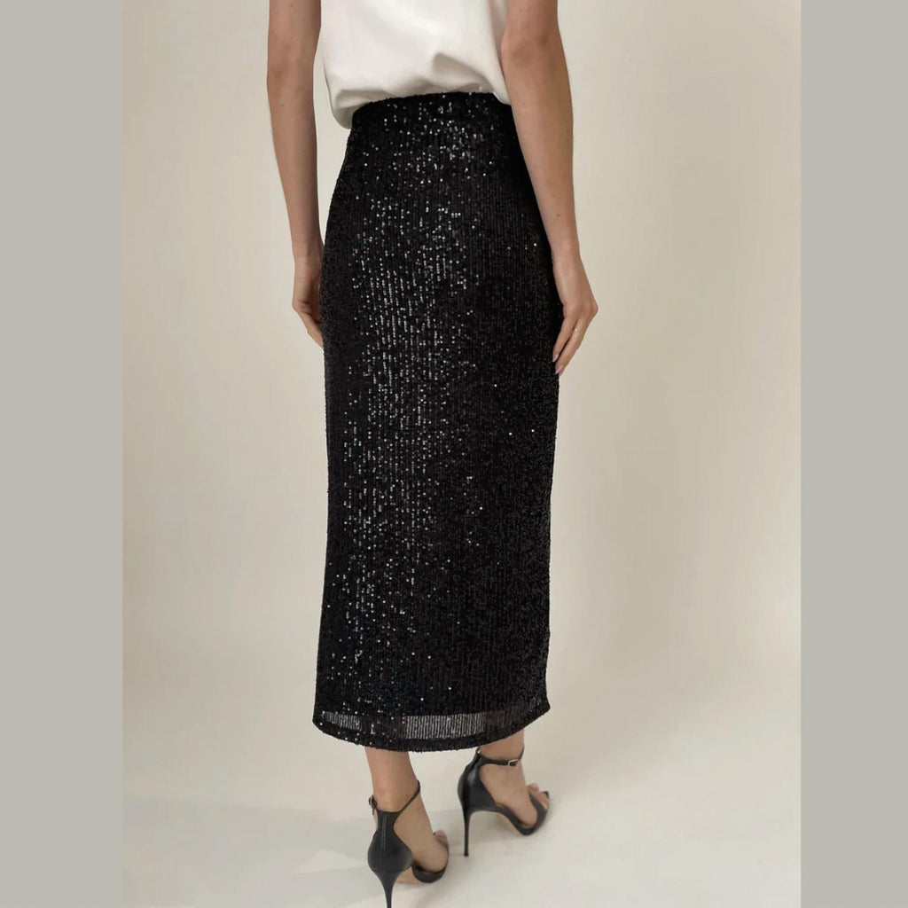 Six/Fifty - Joy Pencil Sequin Skirt