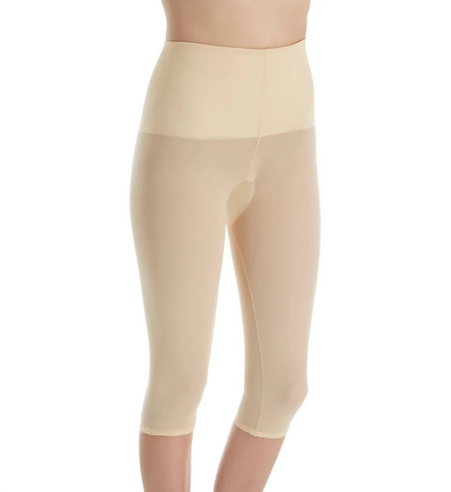 Rago - Women's Power Lites Shaping Wide Band Capri Pant Liner