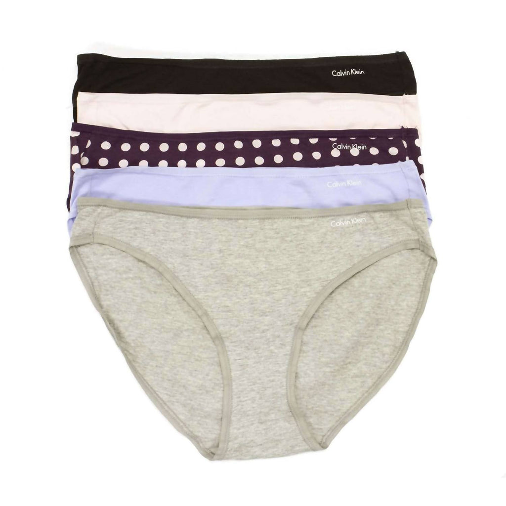 Calvin Klein - Women's 5-pack Cotton Form Bikini