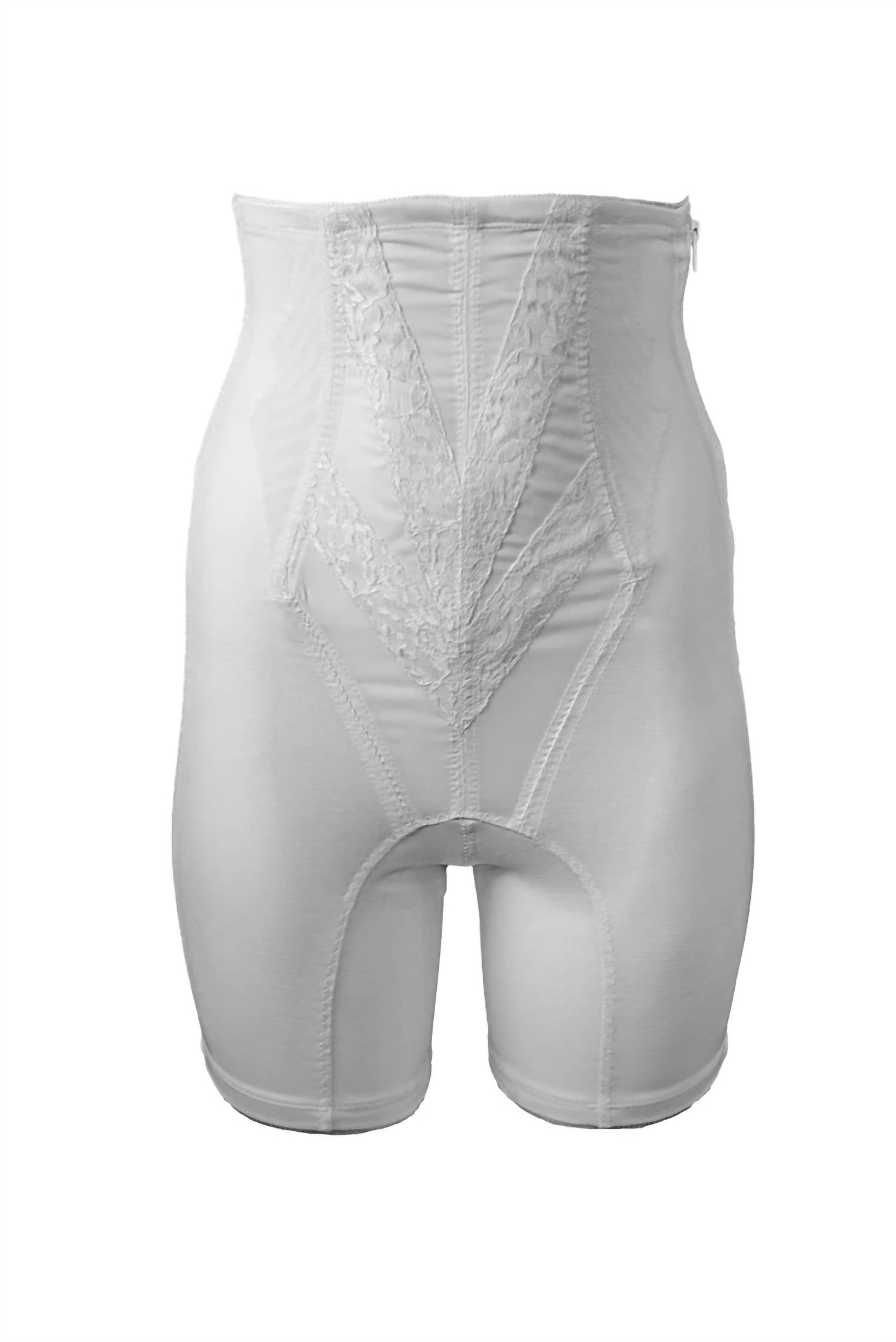 Rago - High Waist Non-stretch Girdle With Side Zipper