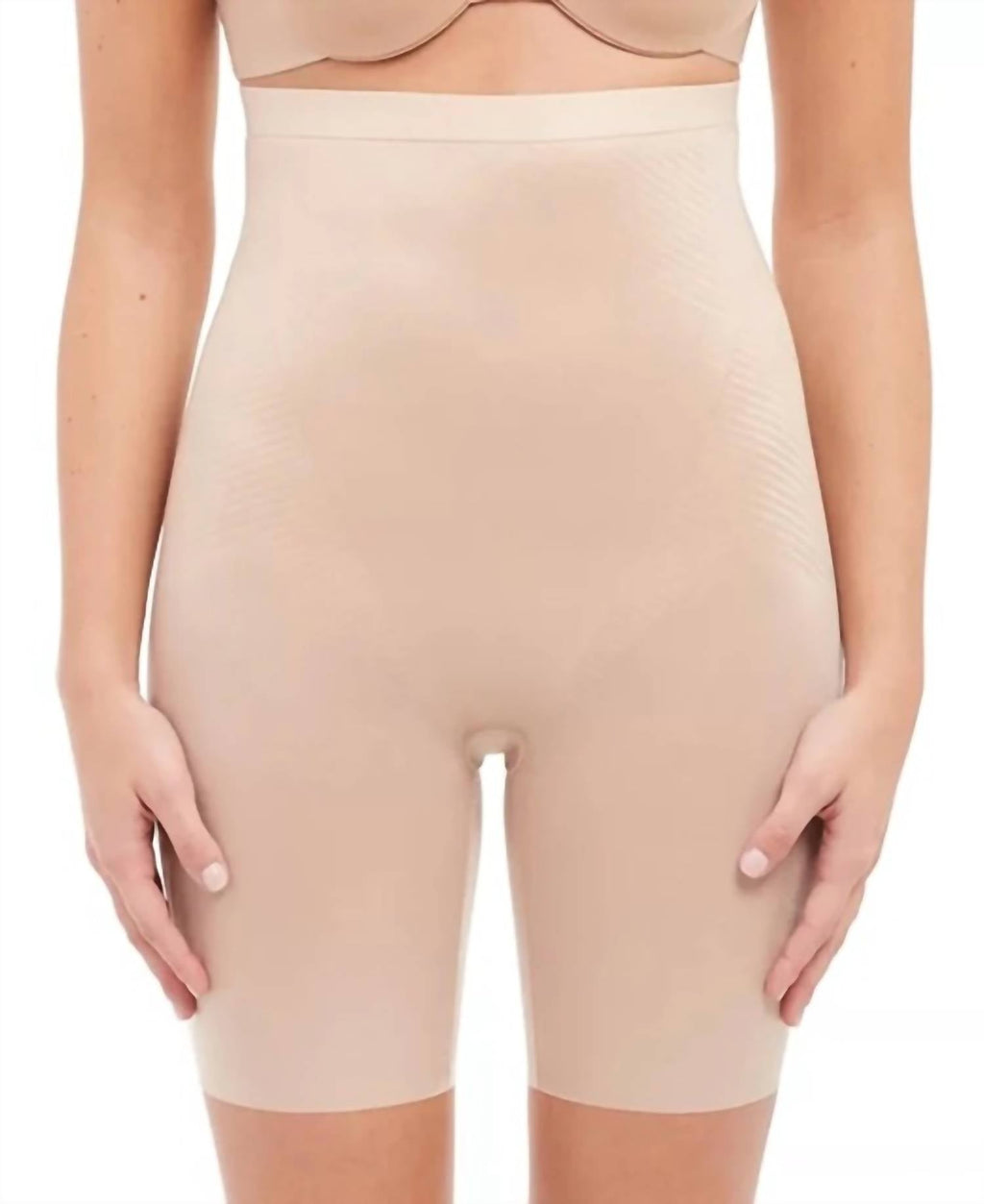 Spanx - High-waisted Mid-thigh Shorts