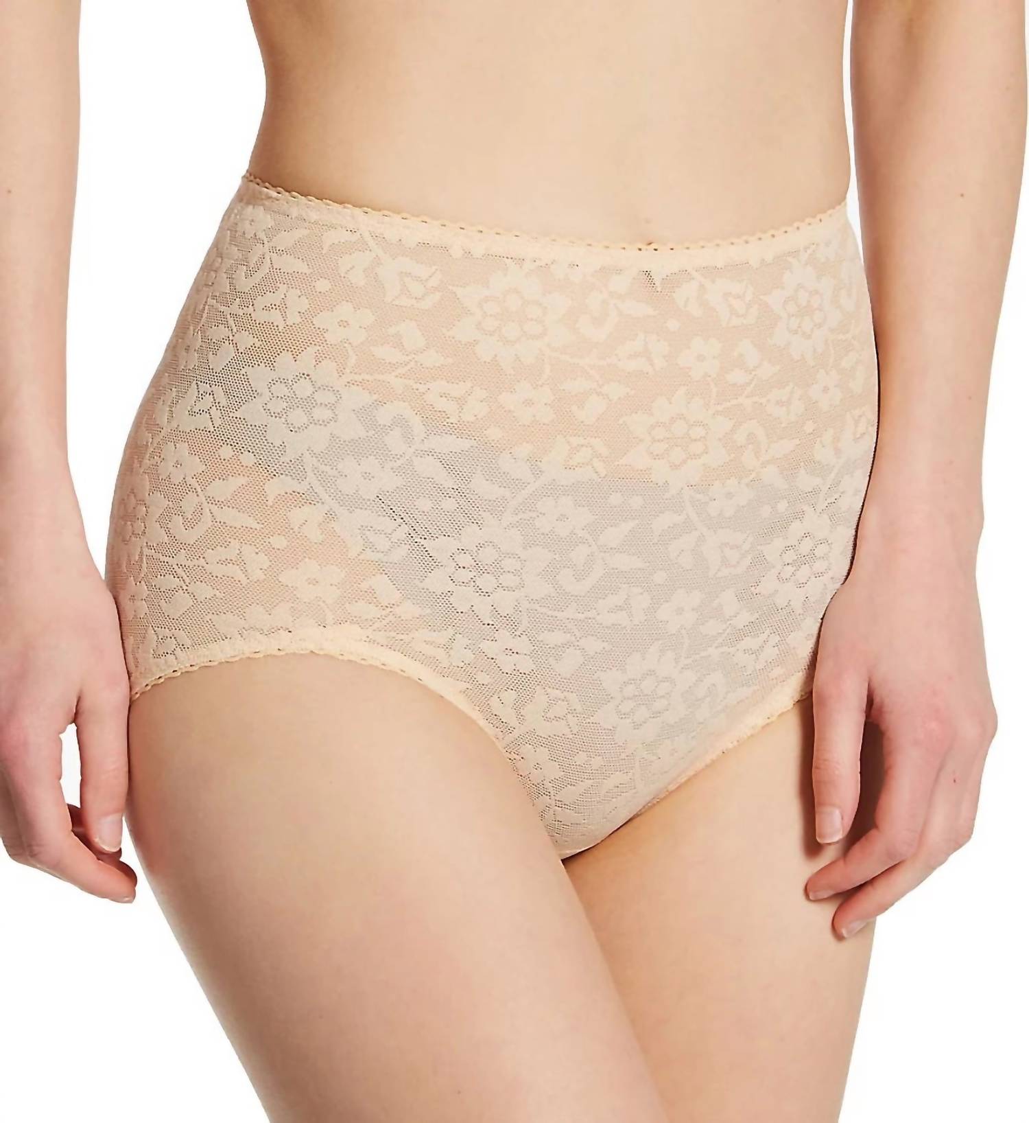 Rago - Women's V Leg Extra Firm Control Brief Panty