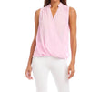 Karen Kane - Sleeveless Drape Front Top
