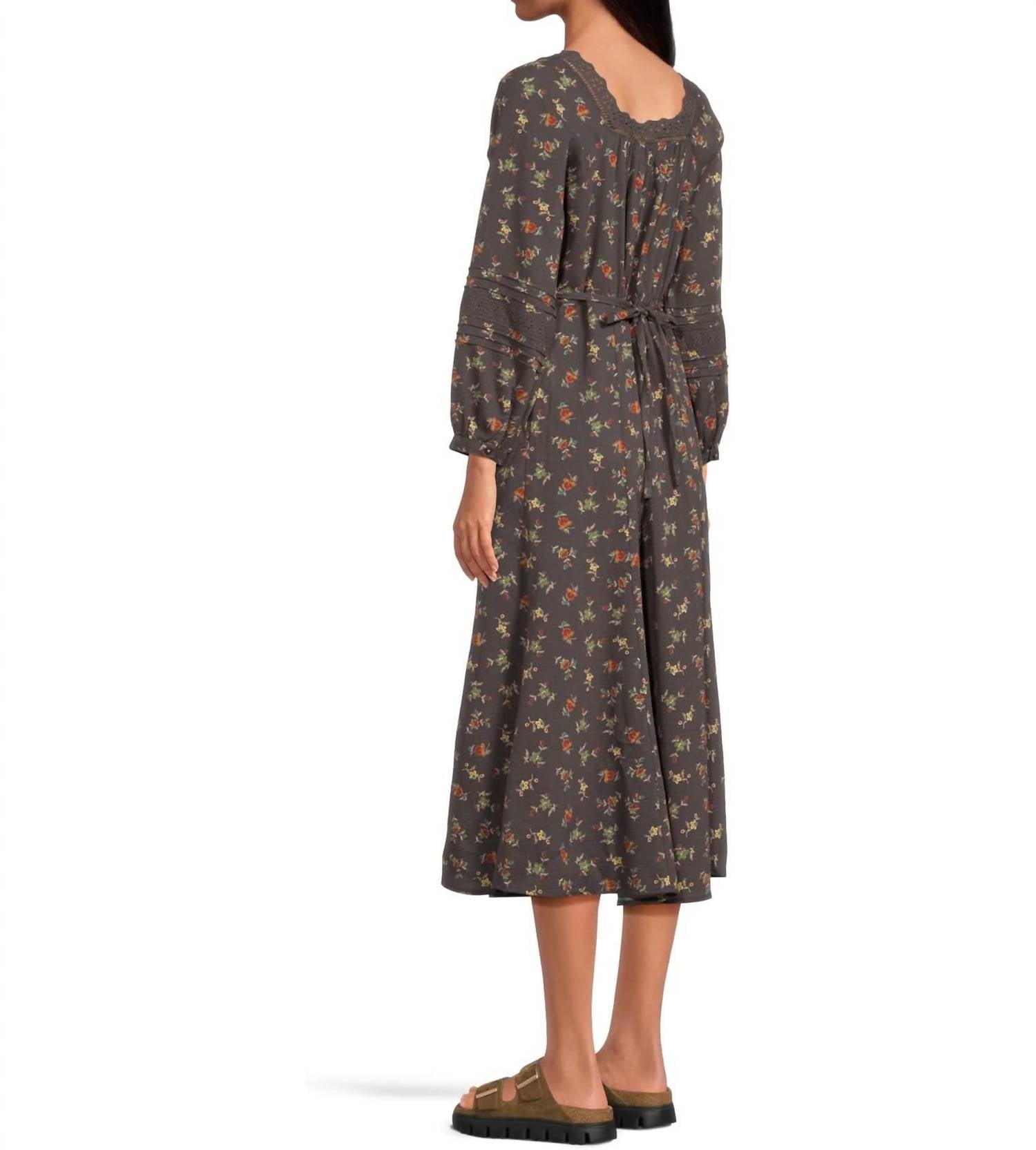 Toad&Co - Manzana Square Neck Long Sleeve Dress