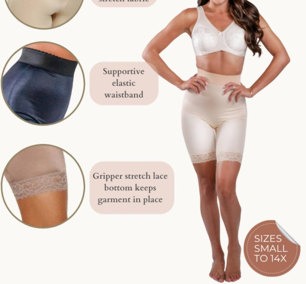 Rago - Shapewear High-waist Long Leg Pantie Girdle