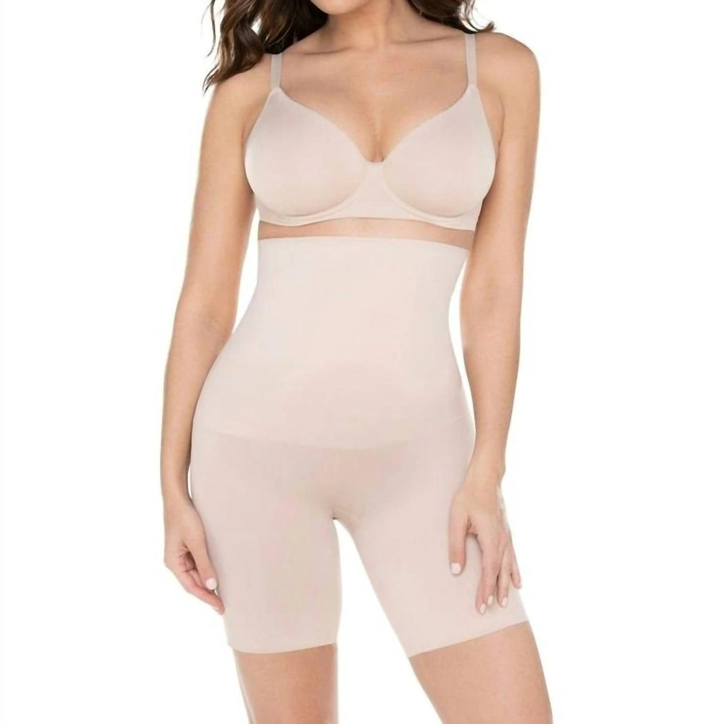 Miraclesuit - Comfy Curves Hi-waist Thigh Slimmer Shapewear