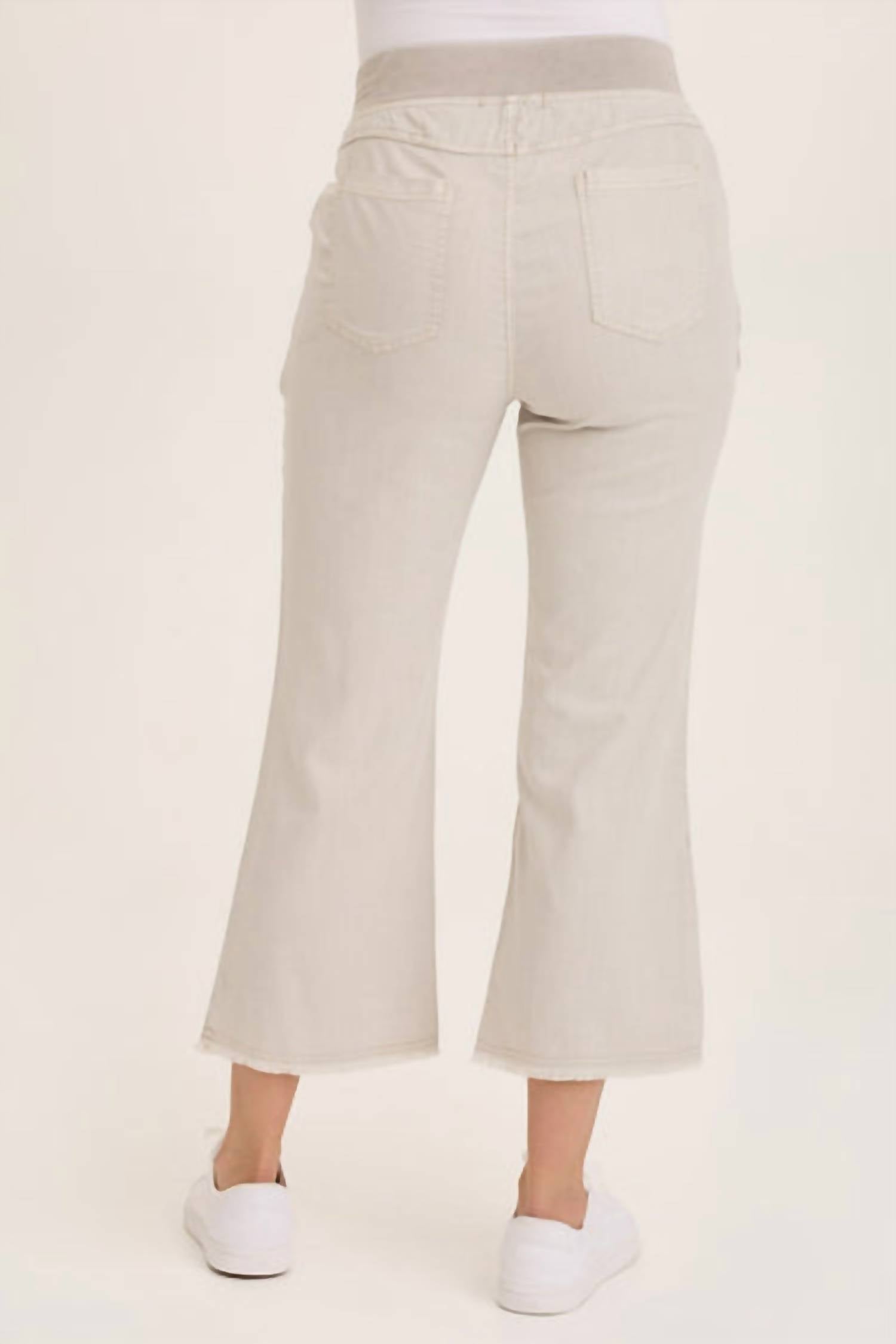 Xcvi - Lorilei Twill Flare Pull-on Pant