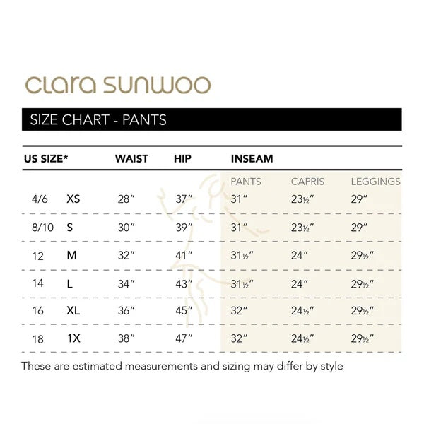 Clara Sun Woo - Signature Side Slit Pant