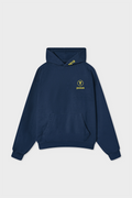 CLIP LOWERCASE HOODIE BLUE