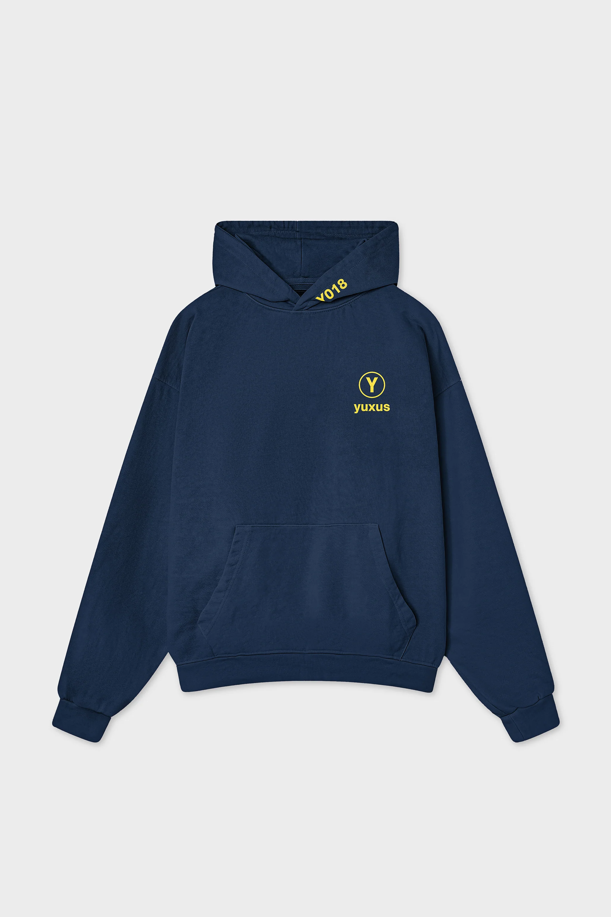 CLIP LOWERCASE HOODIE BLUE