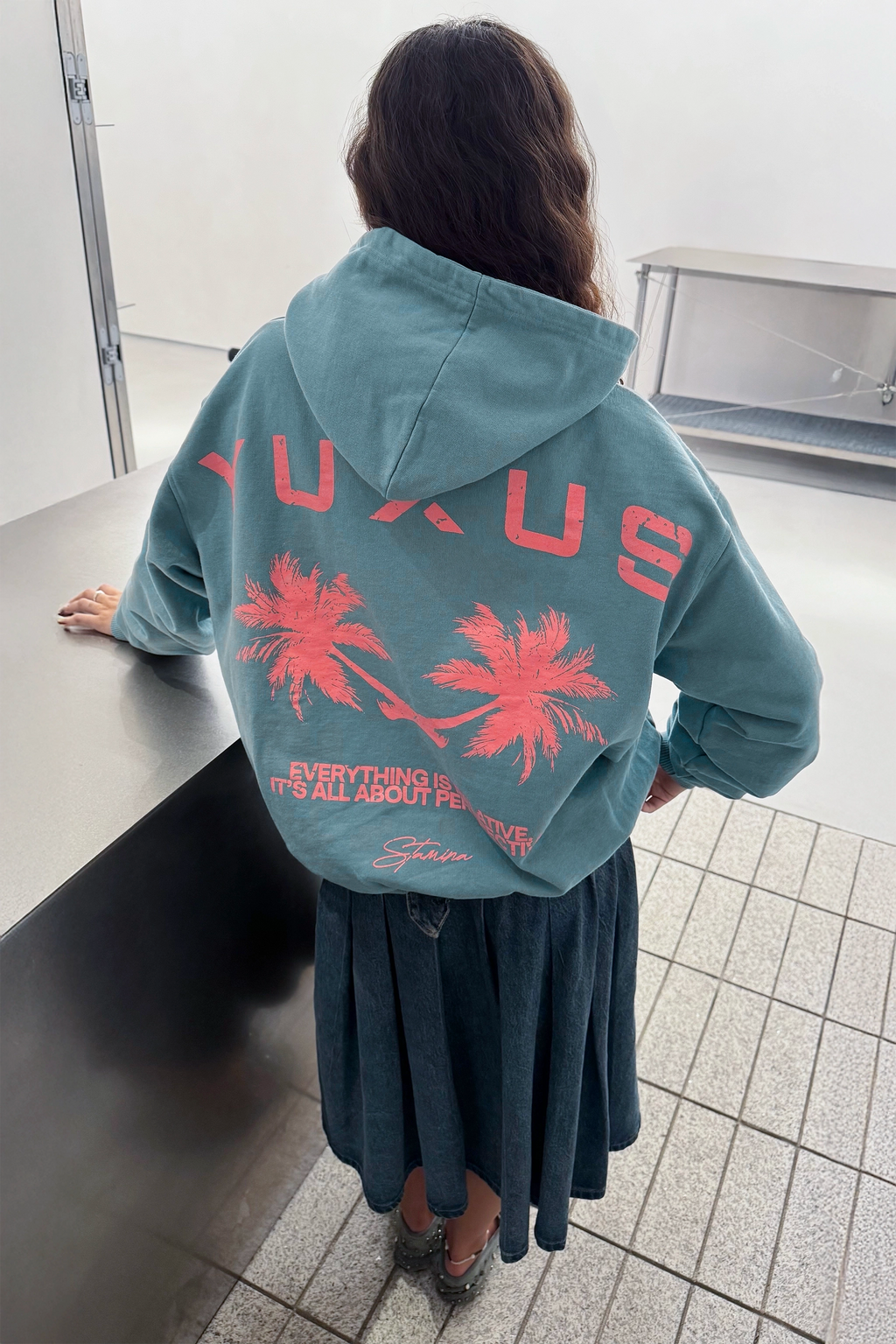 LACE STAMINA HOODIE