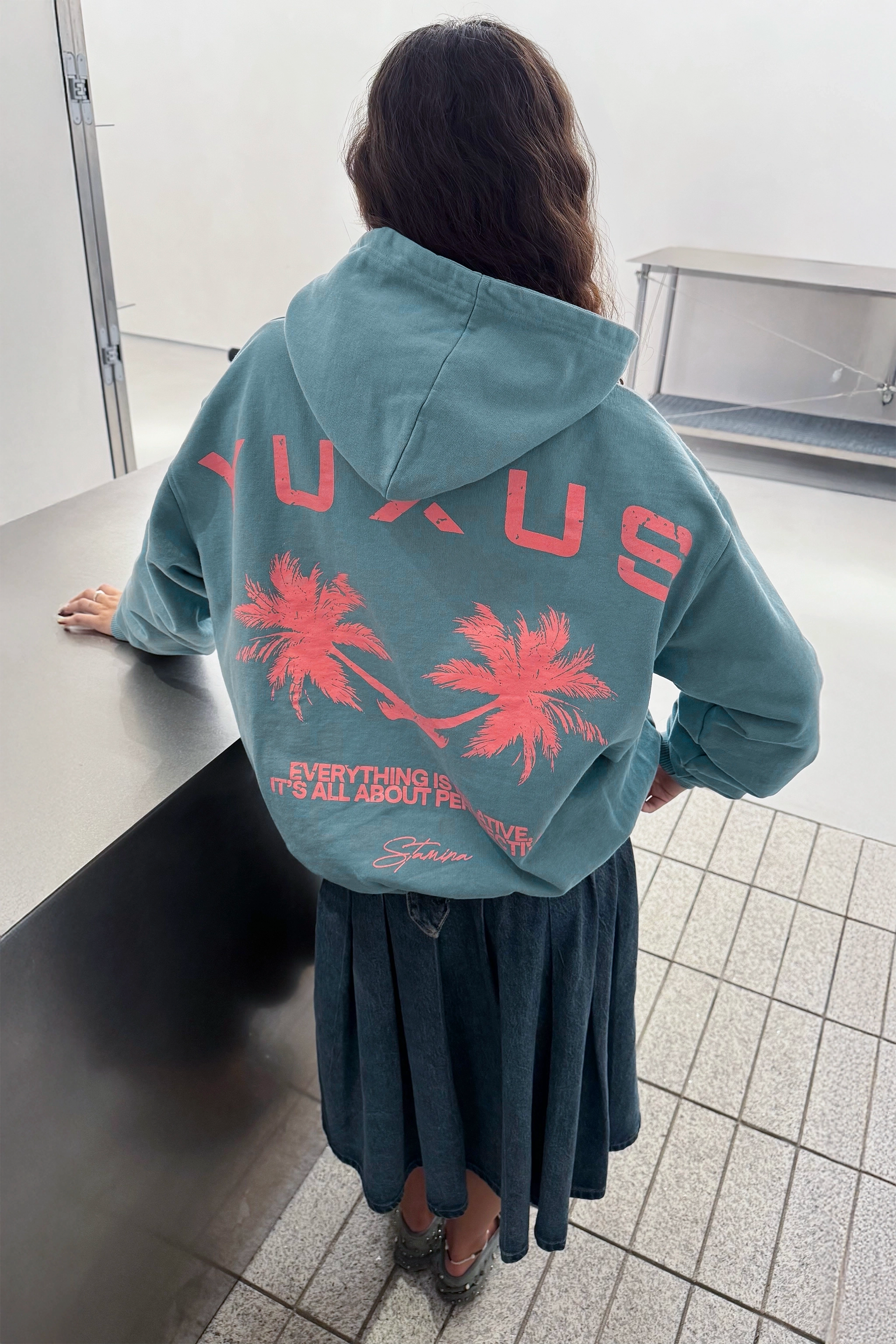 LACE STAMINA HOODIE