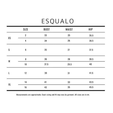 Esqualo - Lidy Fancy Neckline T-shirt