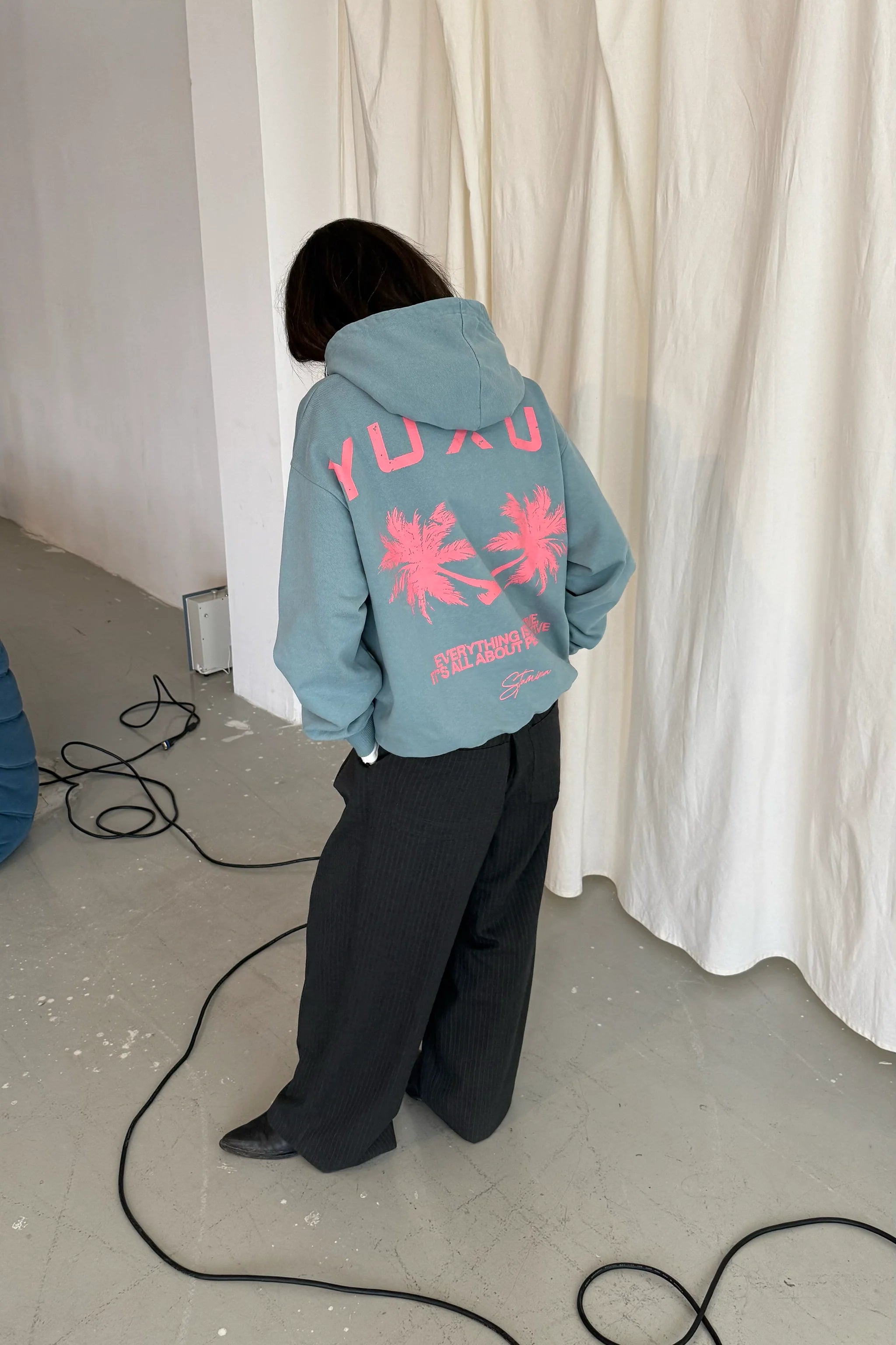 LACE STAMINA HOODIE