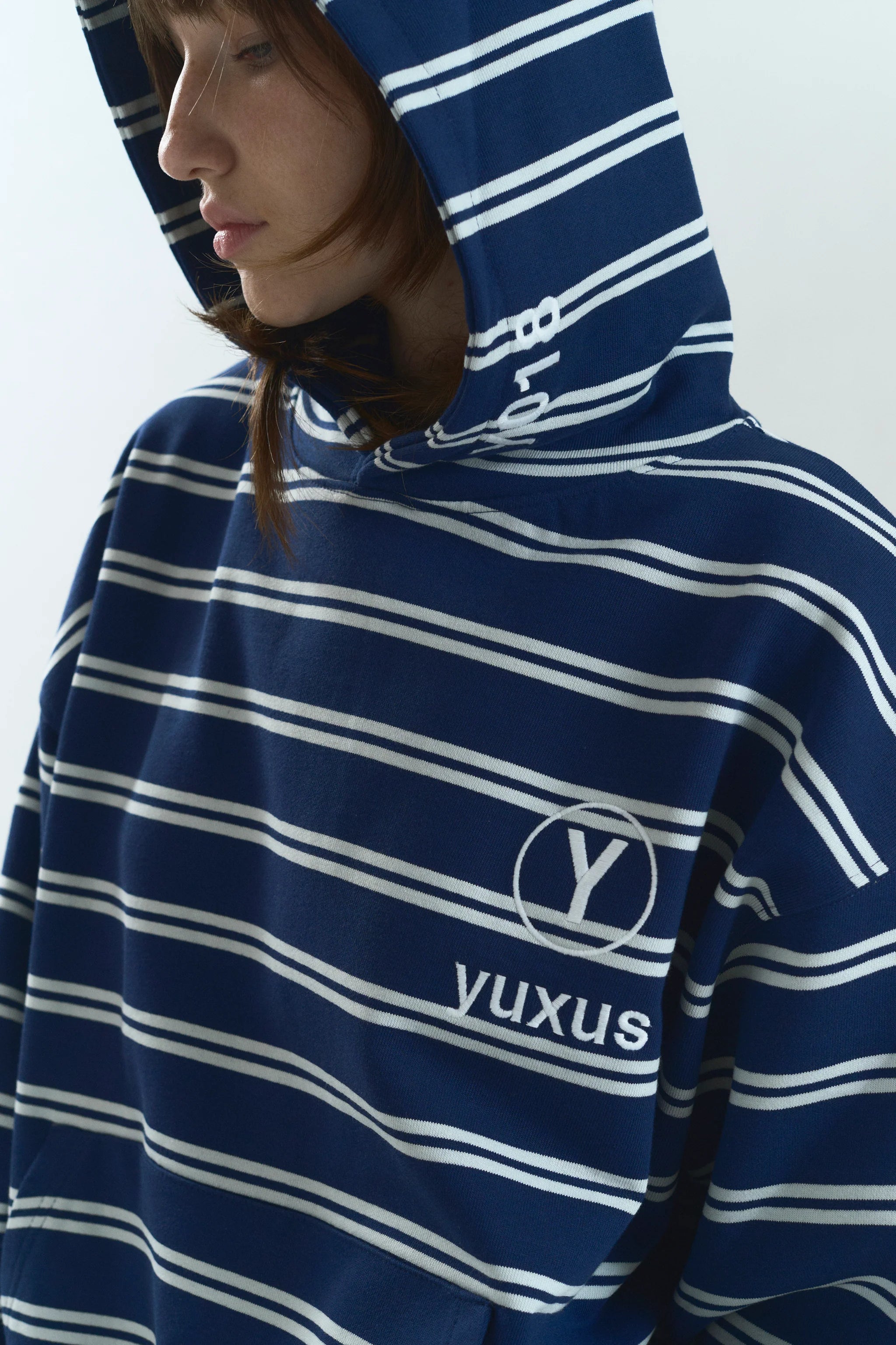 ARC LOWERCASE HOODIE BLUE