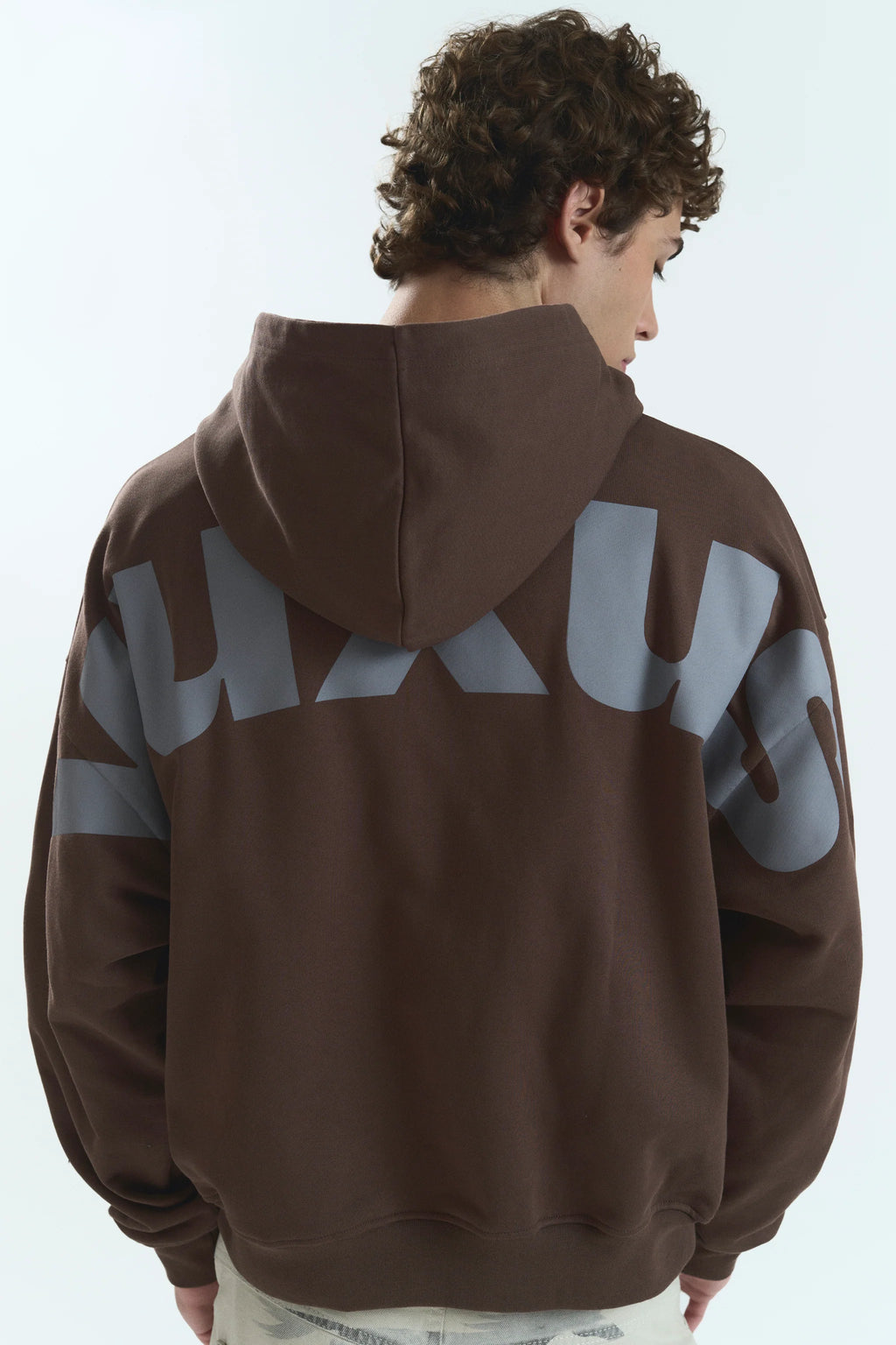 TRUFF LOWERCASE HOODIE BROWN