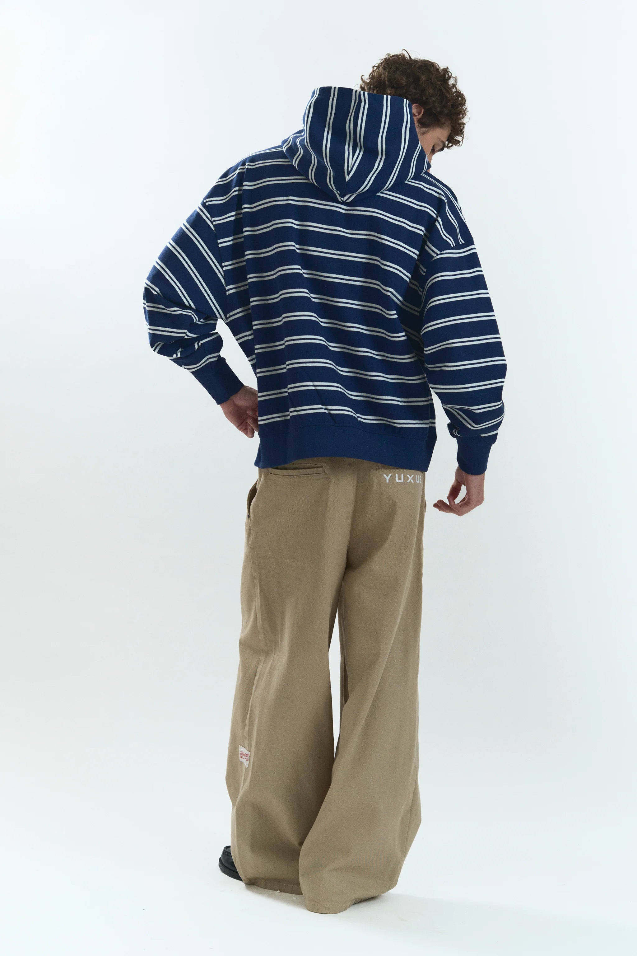 ARC LOWERCASE HOODIE BLUE