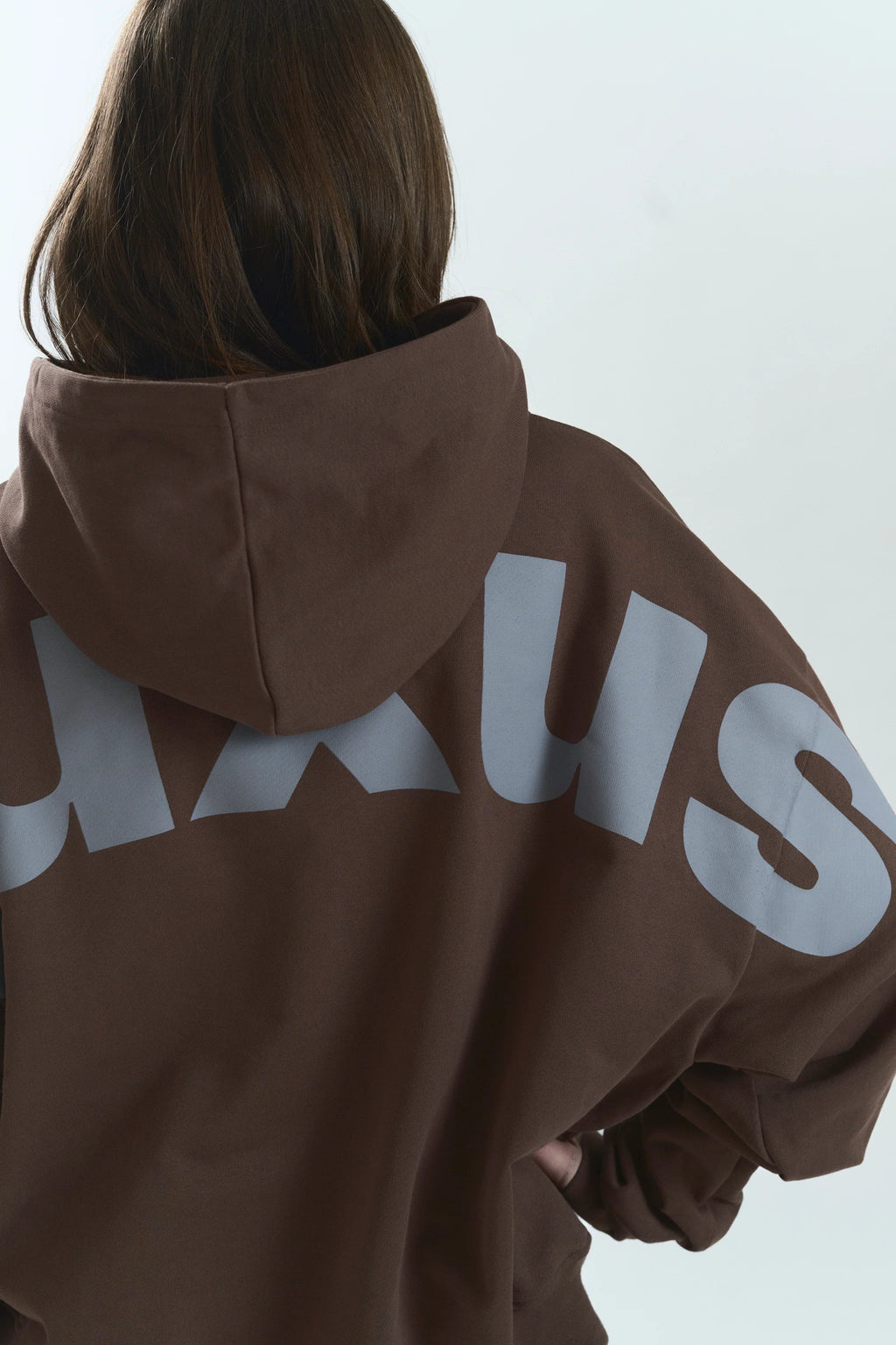 TRUFF LOWERCASE HOODIE BROWN
