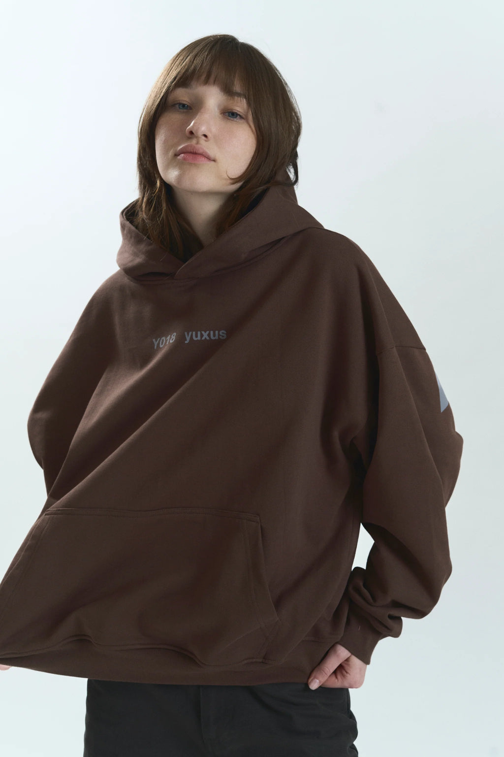 TRUFF LOWERCASE HOODIE BROWN
