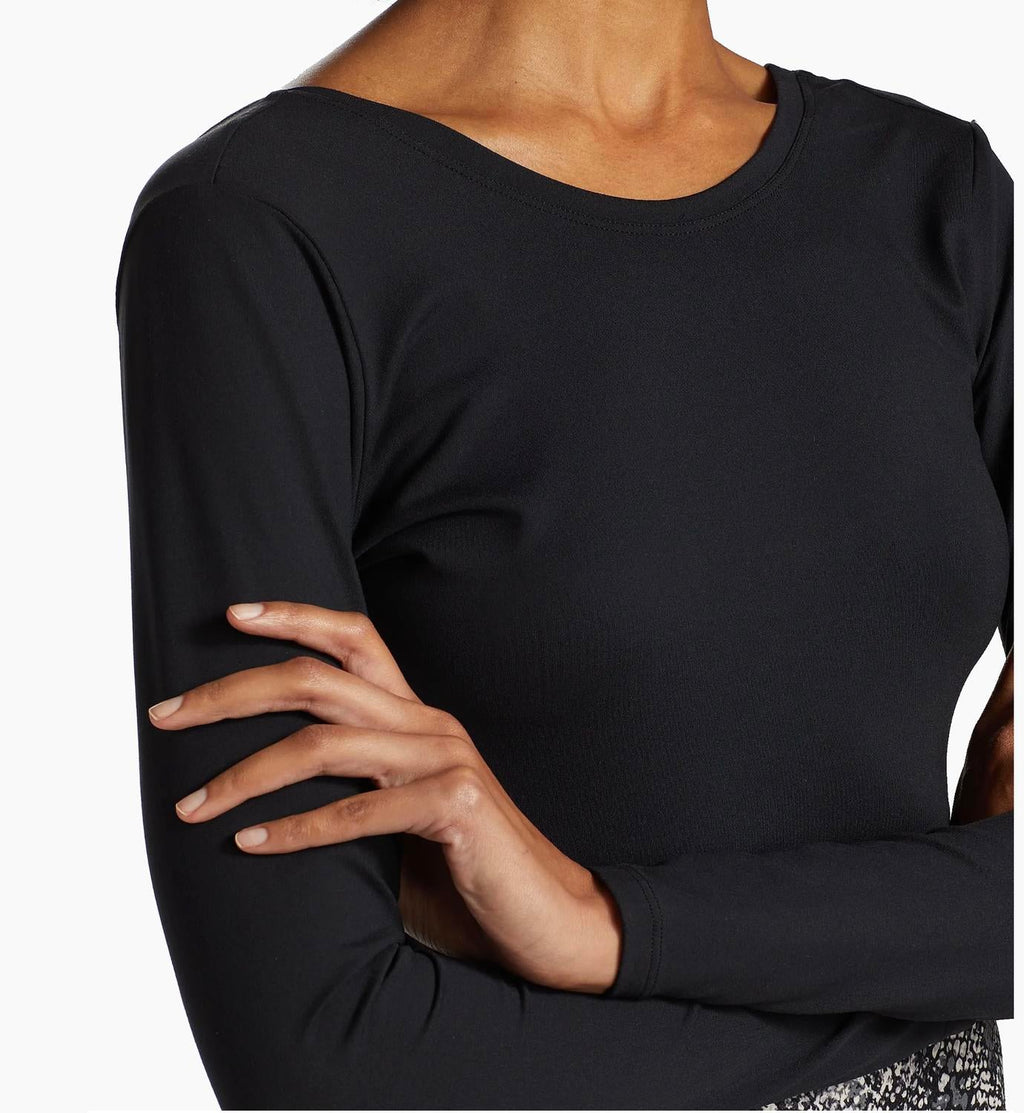 Spanx - Scoop Neck Long Sleeve Bodysuit