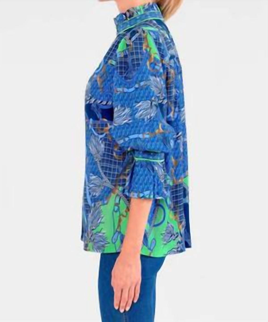 Gretchen Scott - DITTO RUFFLENECK TOP