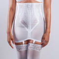 Rago - High Waist Open Bottom Girdle With Zipper
