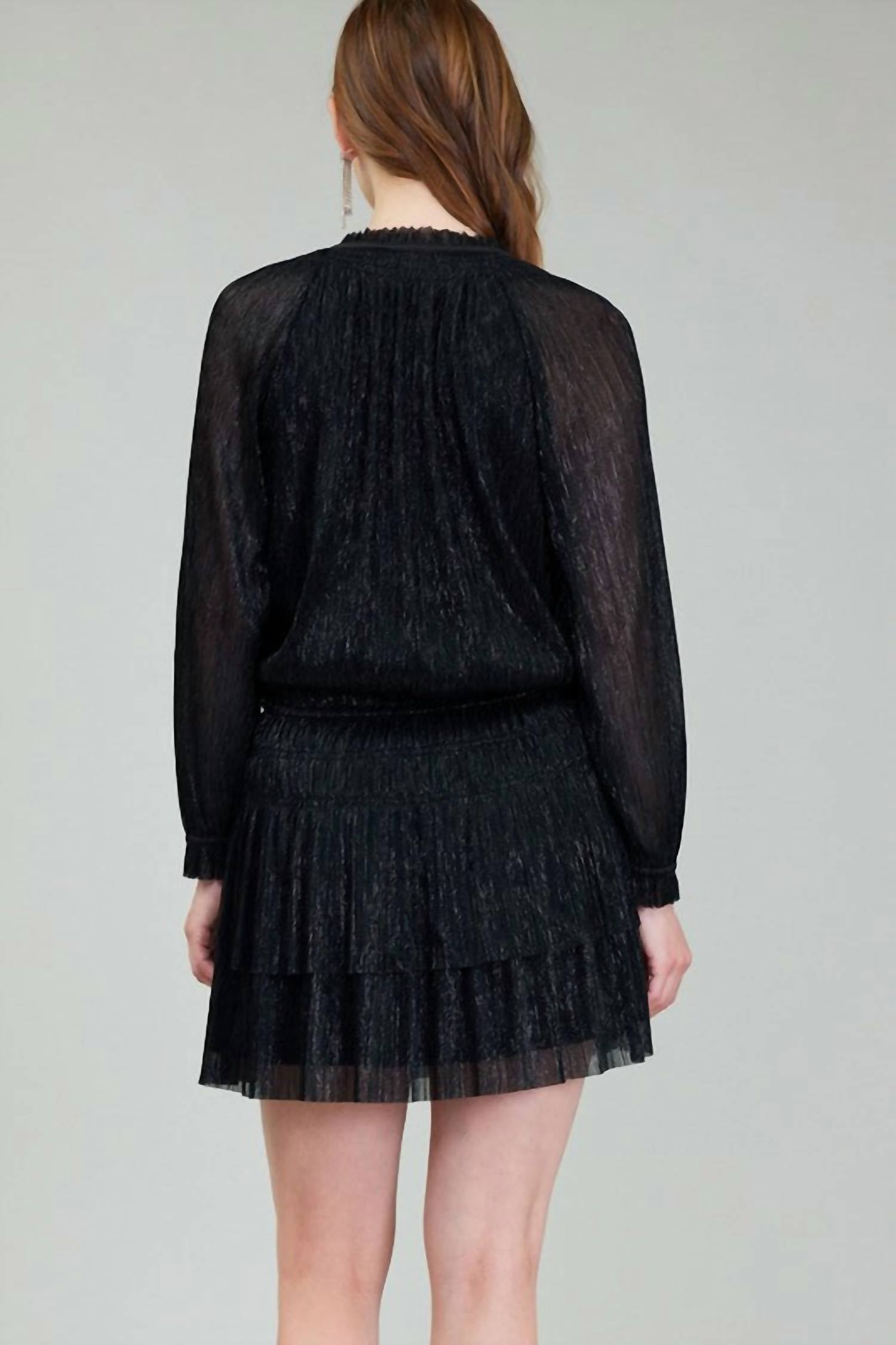 Current Air - Shira Pleated Mini Dress
