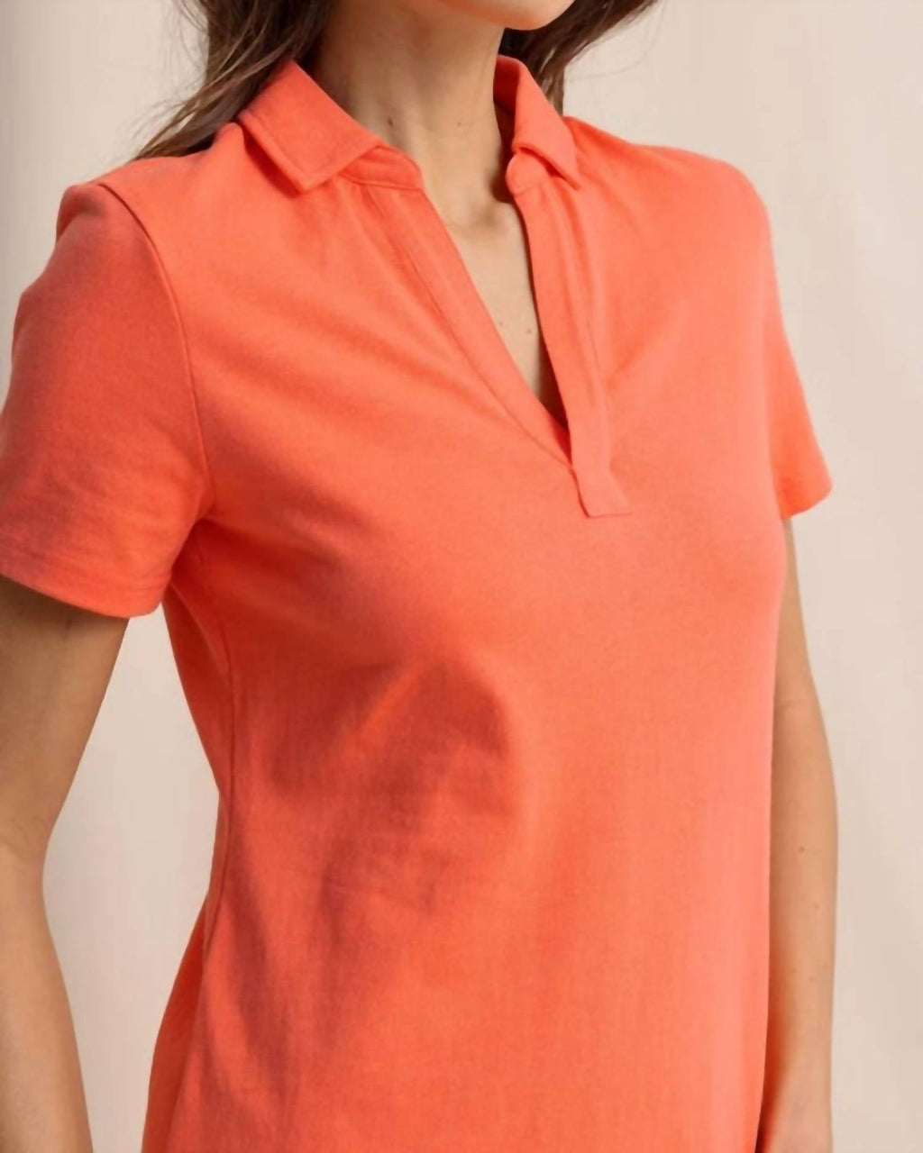 Southern Tide - Demi Solid Short Sleeve Polo Dress