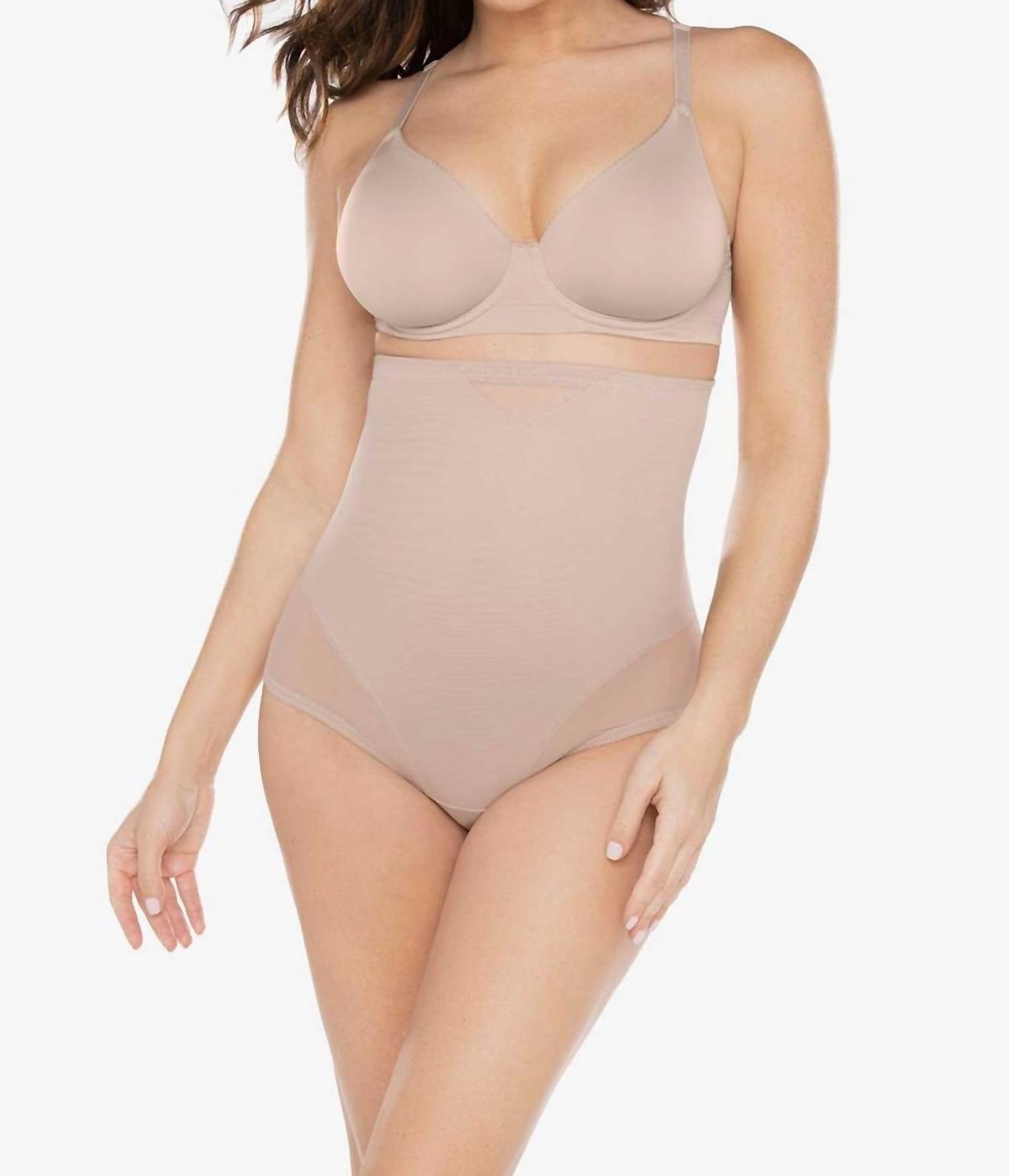 Miraclesuit - Sexy Sheer Shaping Extra Firm Control High Waist Thong