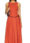 Free People - Women's Solid Midi Dress