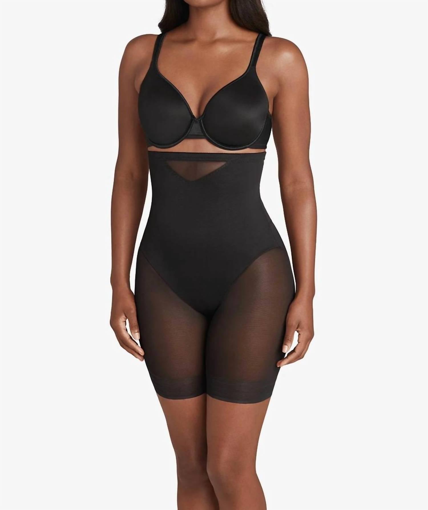 Miraclesuit - Sexy Sheer Shaping Hi-waist Thigh Slimmer