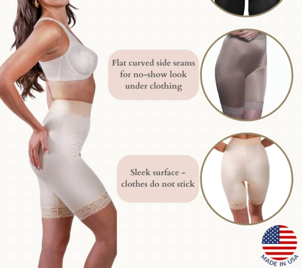 Rago - Shapewear High-waist Long Leg Pantie Girdle