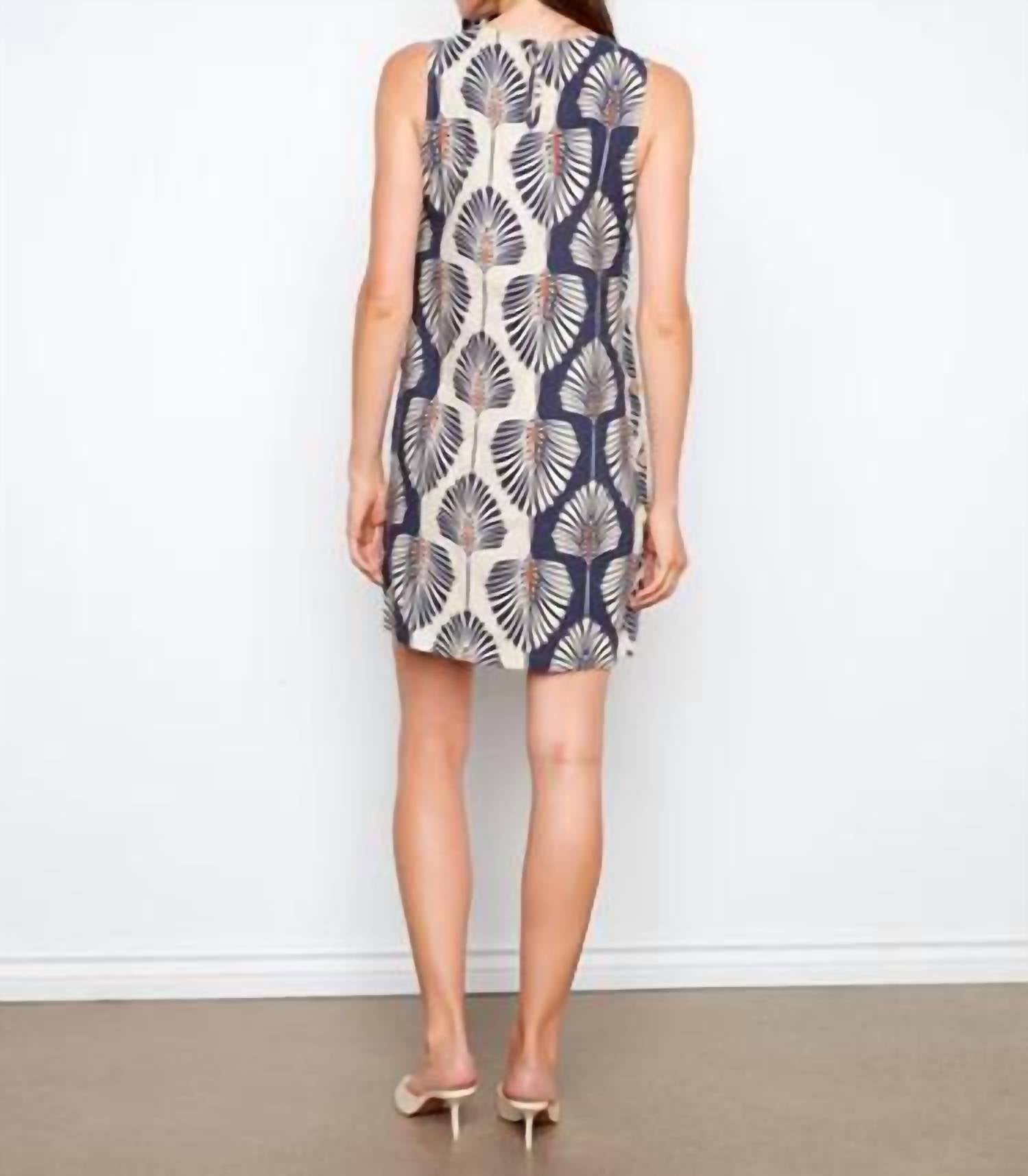 Charlie B - Printed Sleeveless Mini Dress