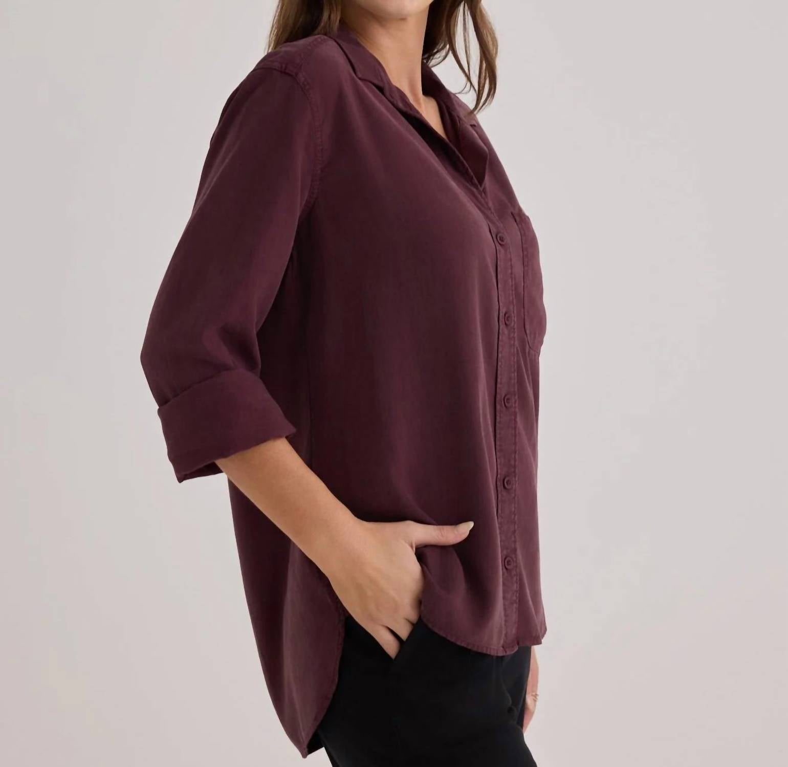 Bella Dahl - Split Back Button Down Shirt